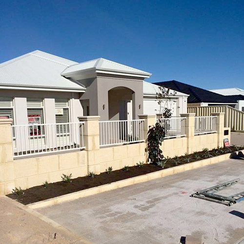 privacy screen tubular fencing fence direct mandurah