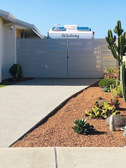 custom gate installation