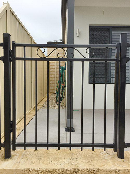 tubular fencing and gates